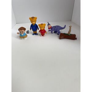 Miniature Toy Lot Daniel Tiger Flintstones Lion‎ King Little People Unisex